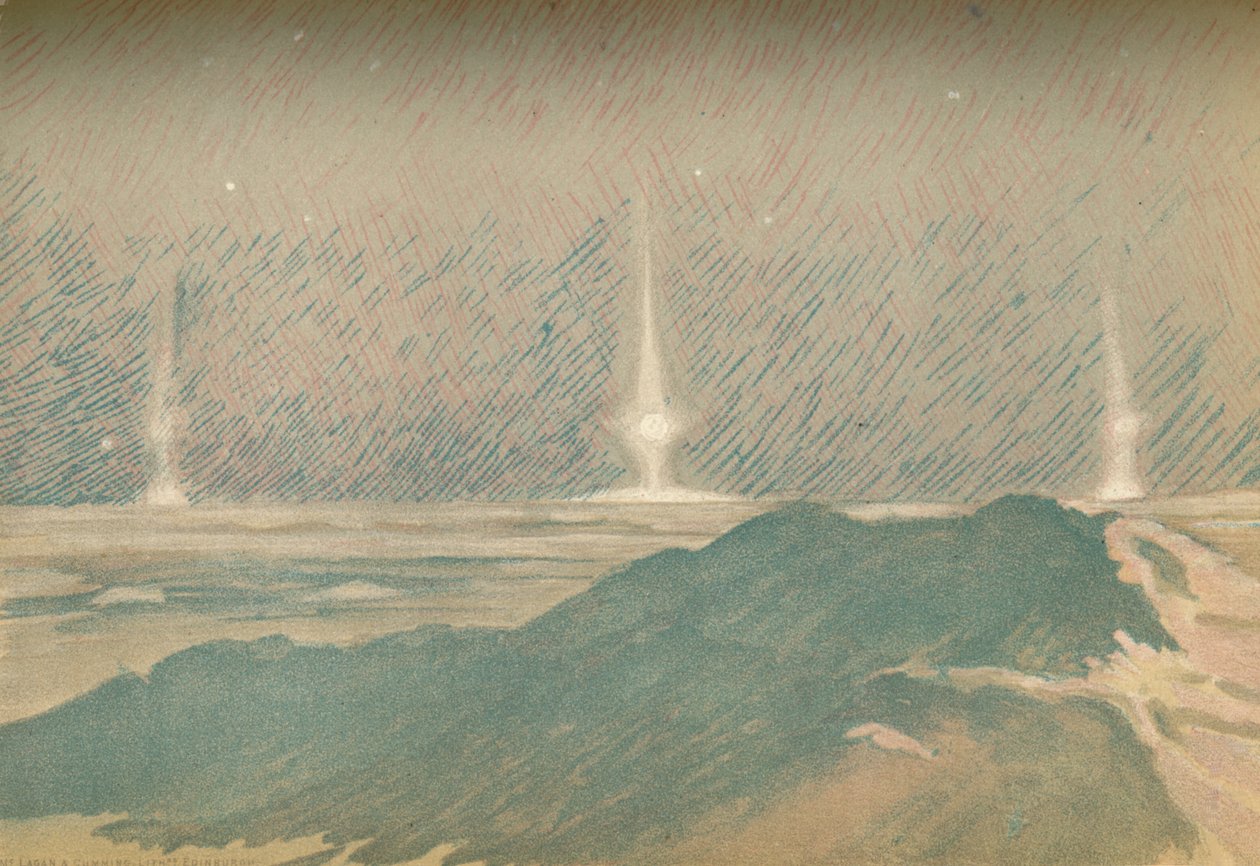 Kutup Gecesinin Başında Ay Işığı Olguları, Kasım 1893, 1897 by Fridtjof Nansen