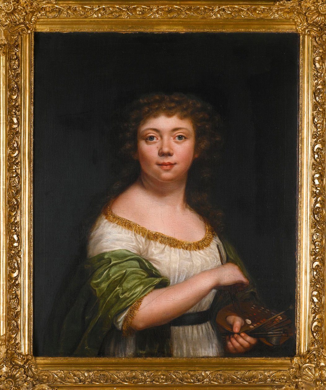 Lisiewska, Friederike Julie (1772-1856) tarafından "Otoportre, yirmi bir yaşında" by Friederike Julie Lisiewska