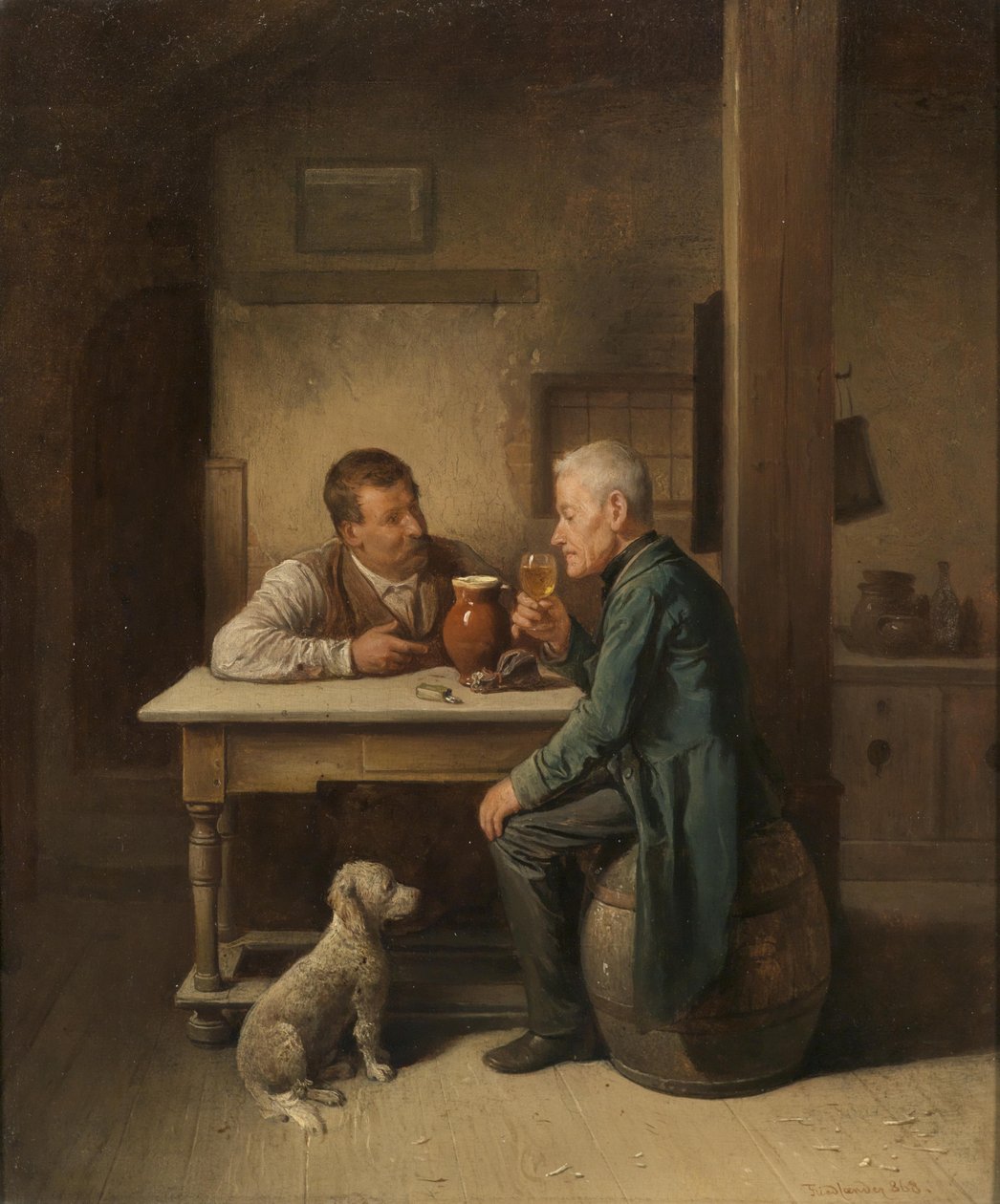 Sadık bir arkadaş by Friedrich Friedlander
