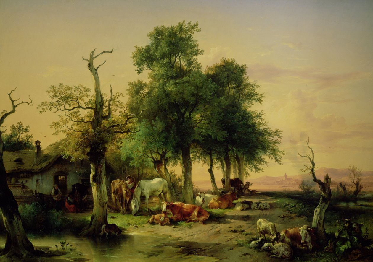 mera arazisi by Friedrich Gauermann