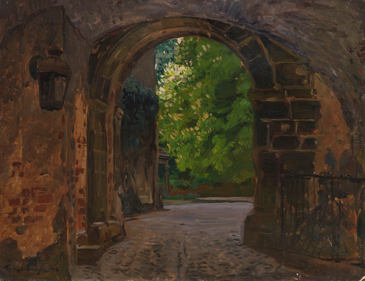 burgtor by Friedrich Kallmorgen