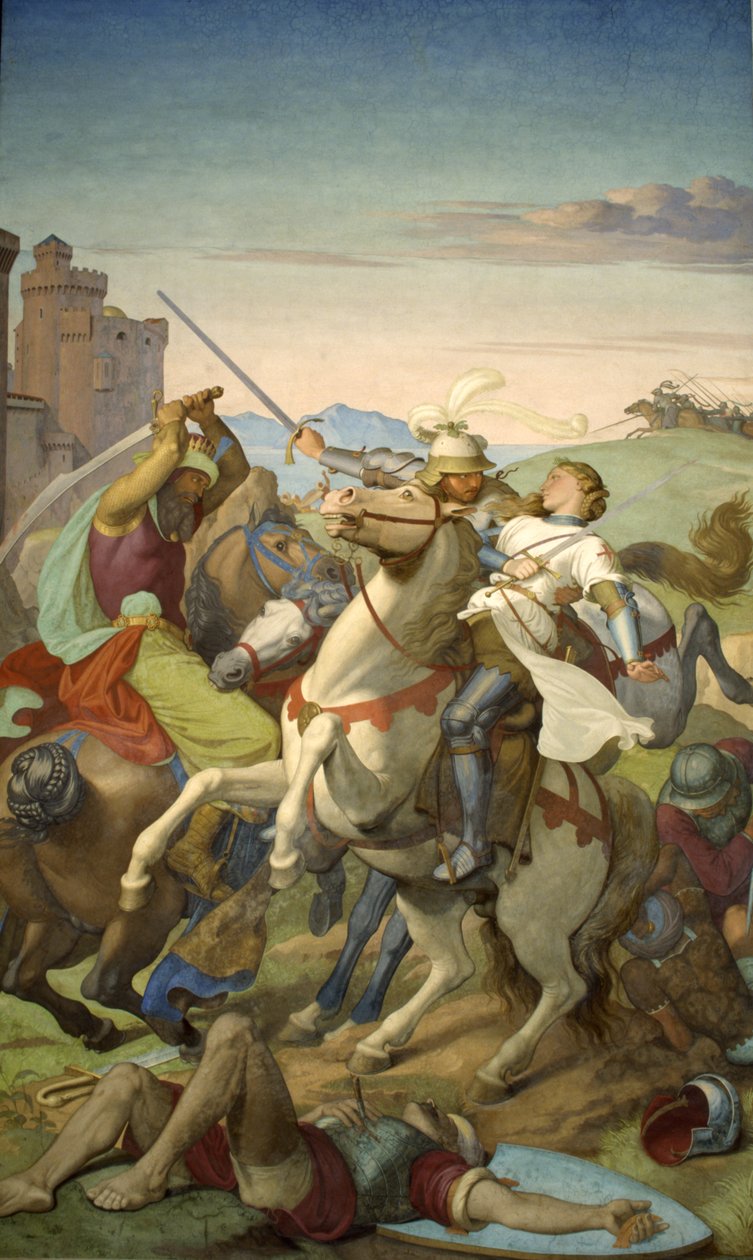 Odoardo ve Gildippe by Friedrich Overbeck