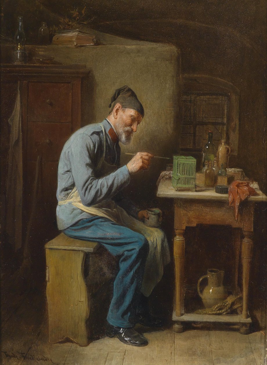hobi ressamı by Friedrich Ritter von Friedlander Malheim