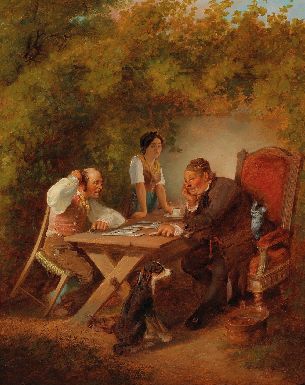 Domino Oyuncular by Friedrich Ludwig Christian Sturm