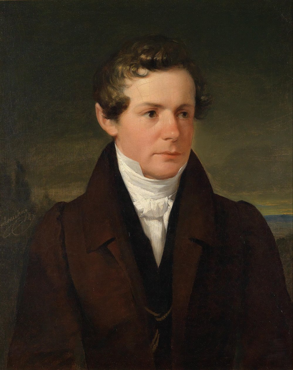 Üniversite profesörü Dr. Stephan Schroff by Friedrich von Amerling