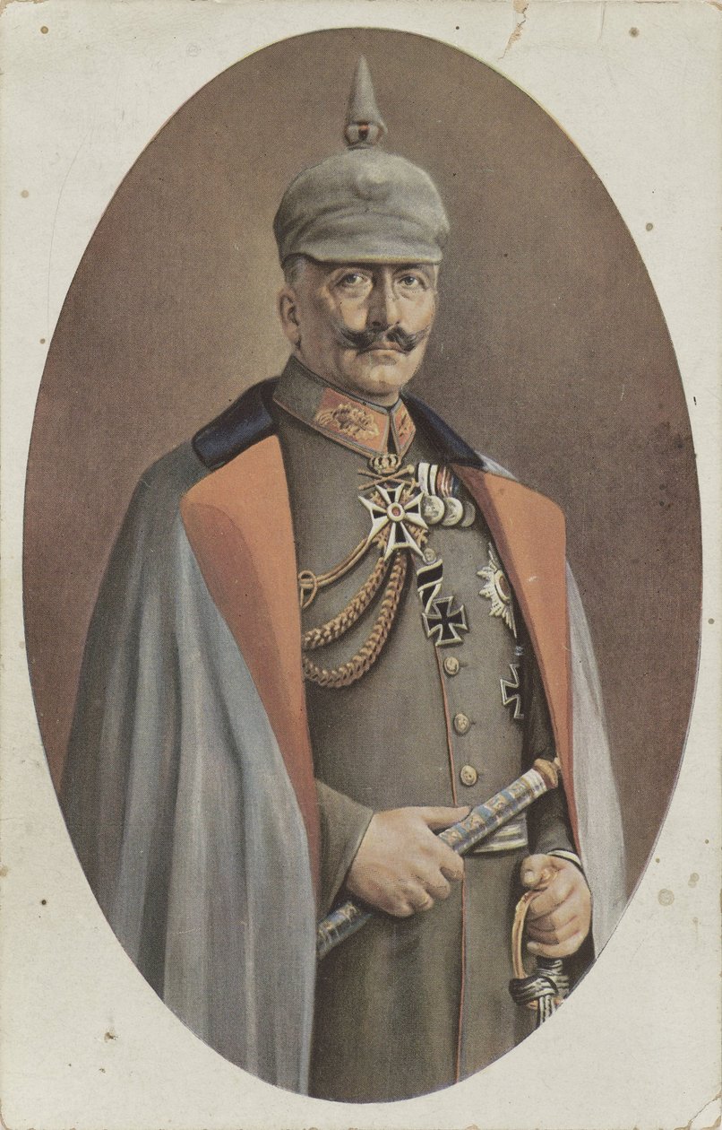 R. Grabendorff Kaiser Wilhelm II tarafından yapılan Wilhelm II portresinden sonra repro (nesne üzerindeki başlık) by Friedrich Bruckmann