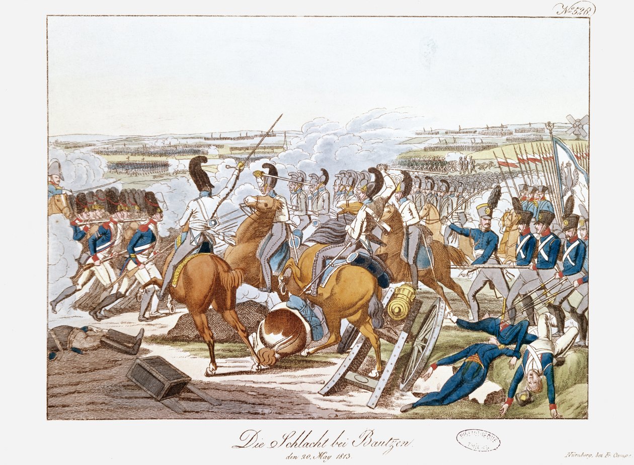 Bautzen Savaşı, 20 Mayıs 1813 by Friedrich Campe