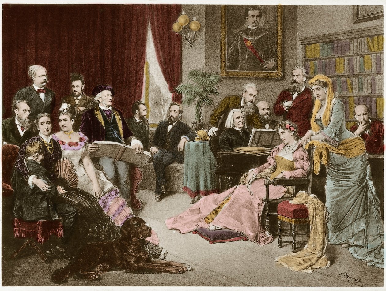 Richard Wagner ve Liszt, Bayreuth