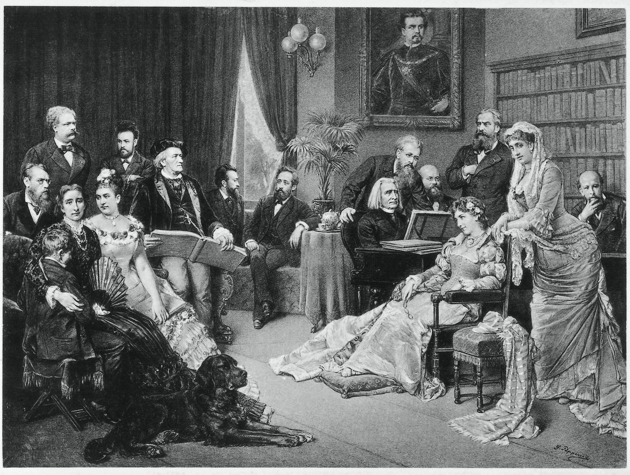 Richard Wagner ve Liszt, Bayreuth