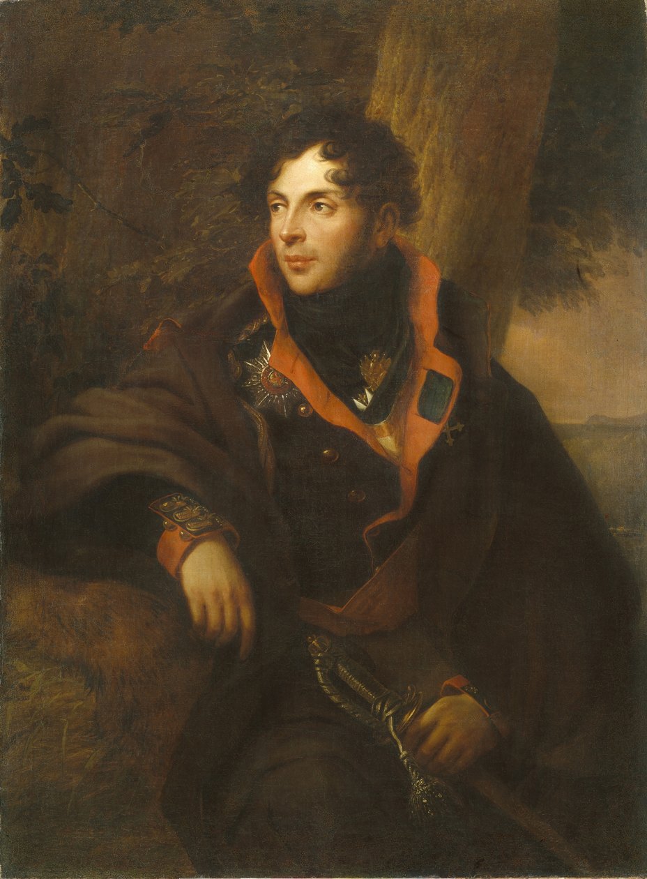 Kont Nikolay Mihayloviç Kamensky'nin Portresi 1776-1811, 1810 by Friedrich Georg Weitsch