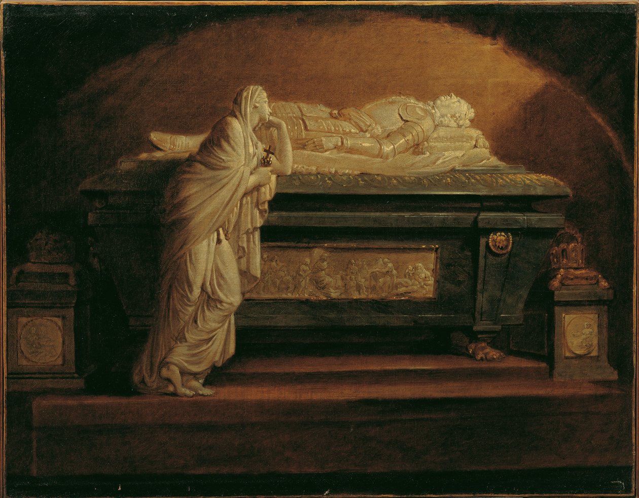 Augustinian Kilisesi'nde Franz Anton Zauner tarafından İmparator Leopold II'nin mezarı by Friedrich Heinrich Fuger