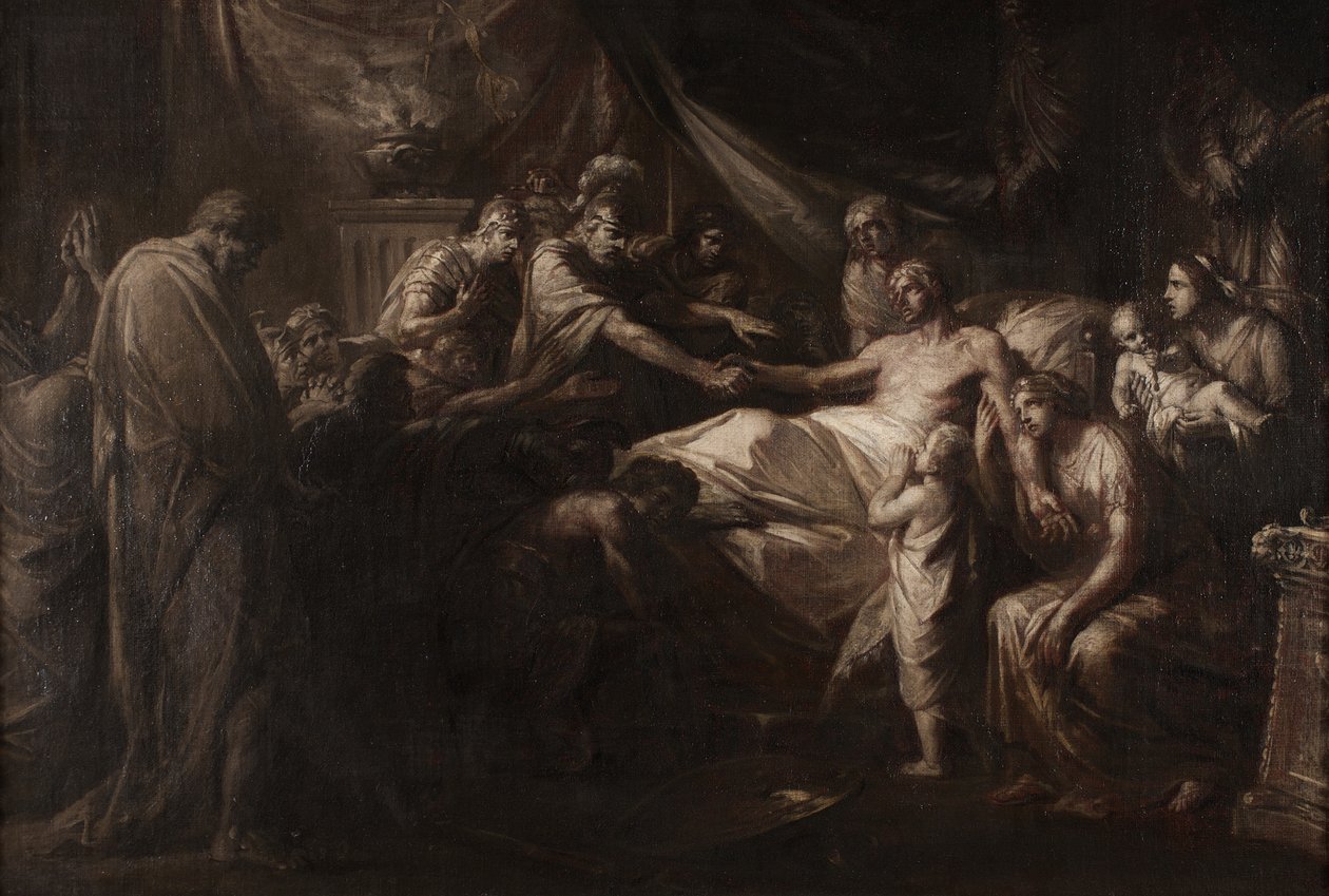 Der Tod des Germanicus by Friedrich Heinrich Fuger