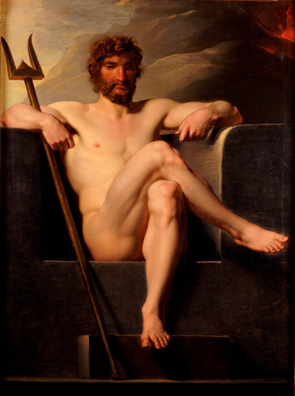 Poseidon Tahtına Geçti by Friedrich Heinrich Fuger