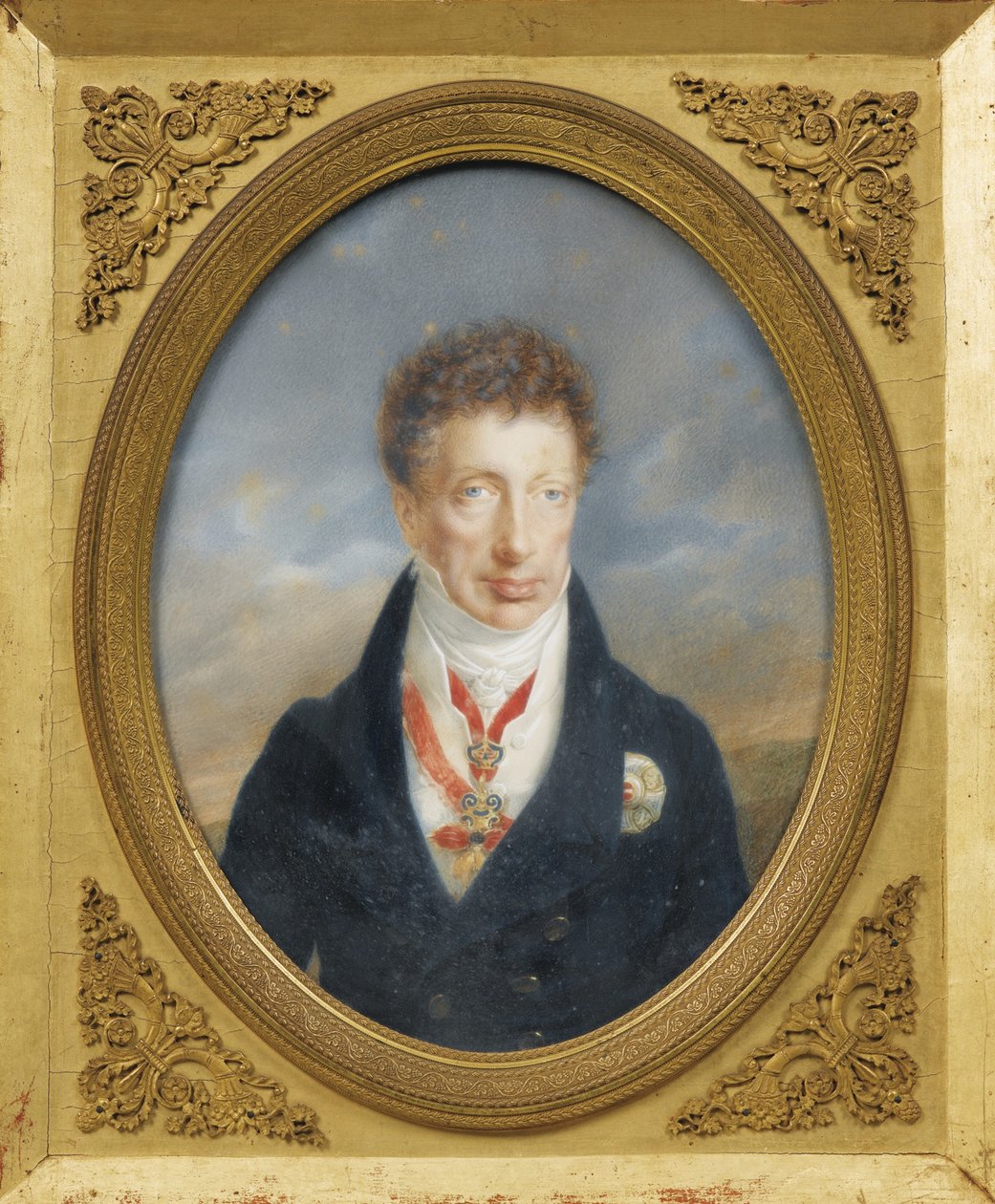Avusturya Arşidükü Charles 1771-1847, Teschen Dükü, c. 1823 by Friedrich Johan Gottlieb Lieder