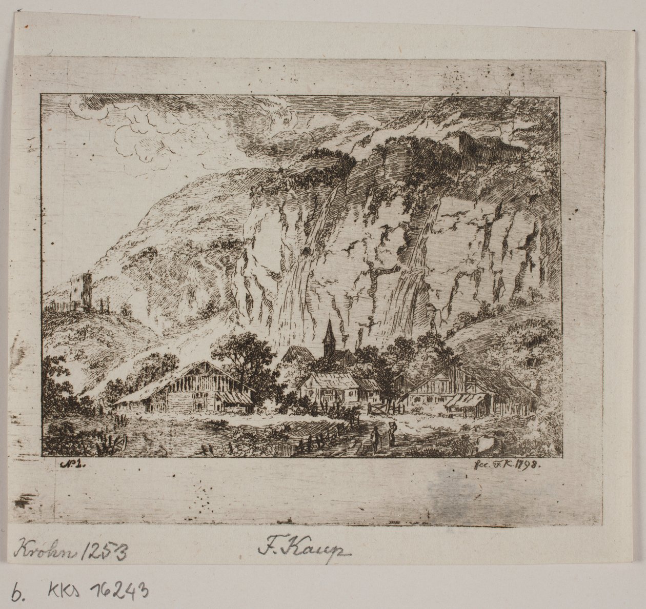 Manzara by Friedrich Kaup