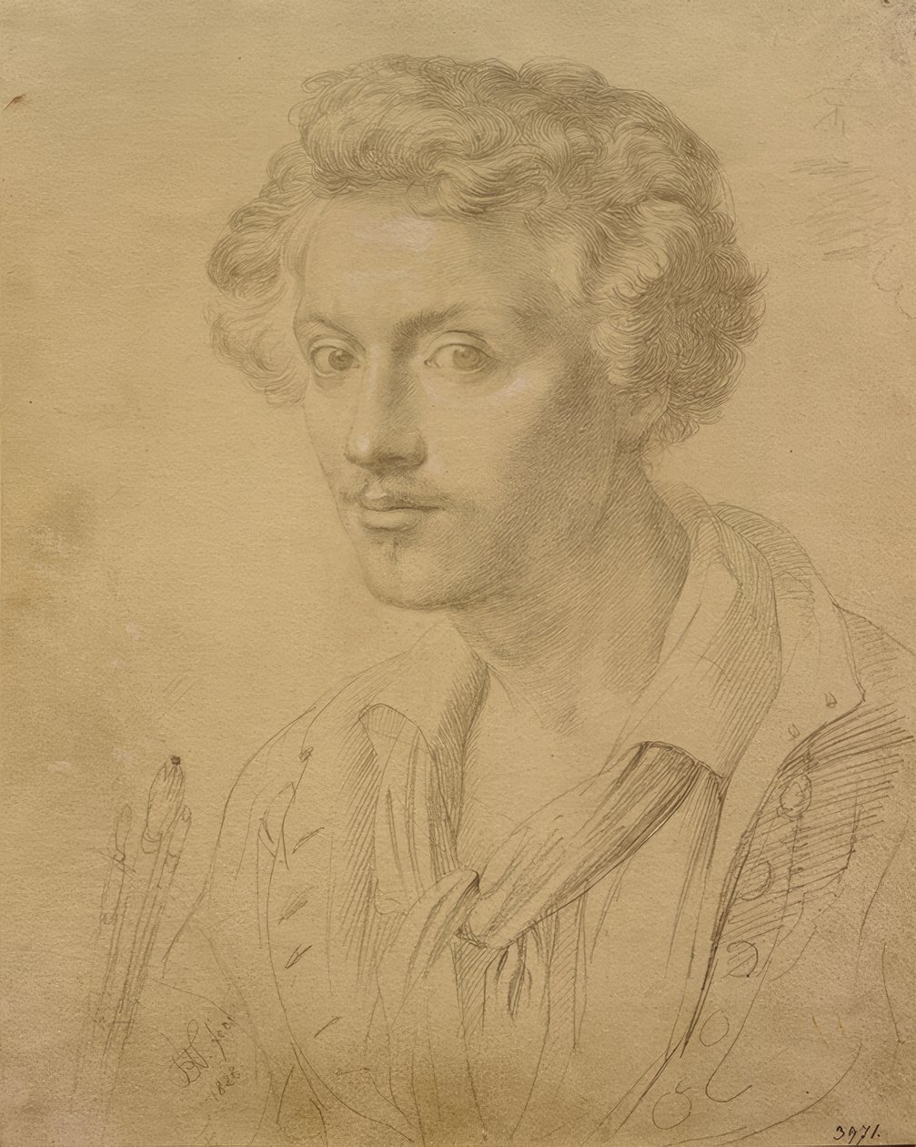 Friedrich Nerly (Selbstbildnis) by Friedrich Nerly