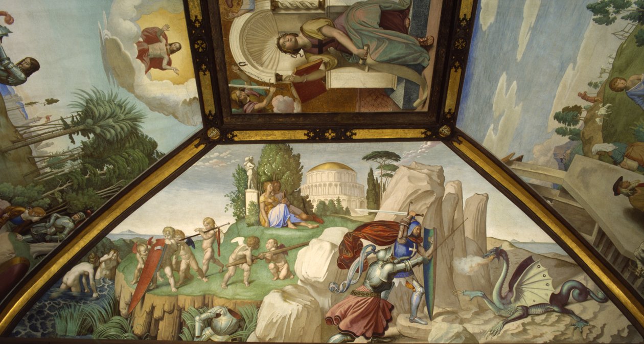 Armida Krallığı by Friedrich Overbeck