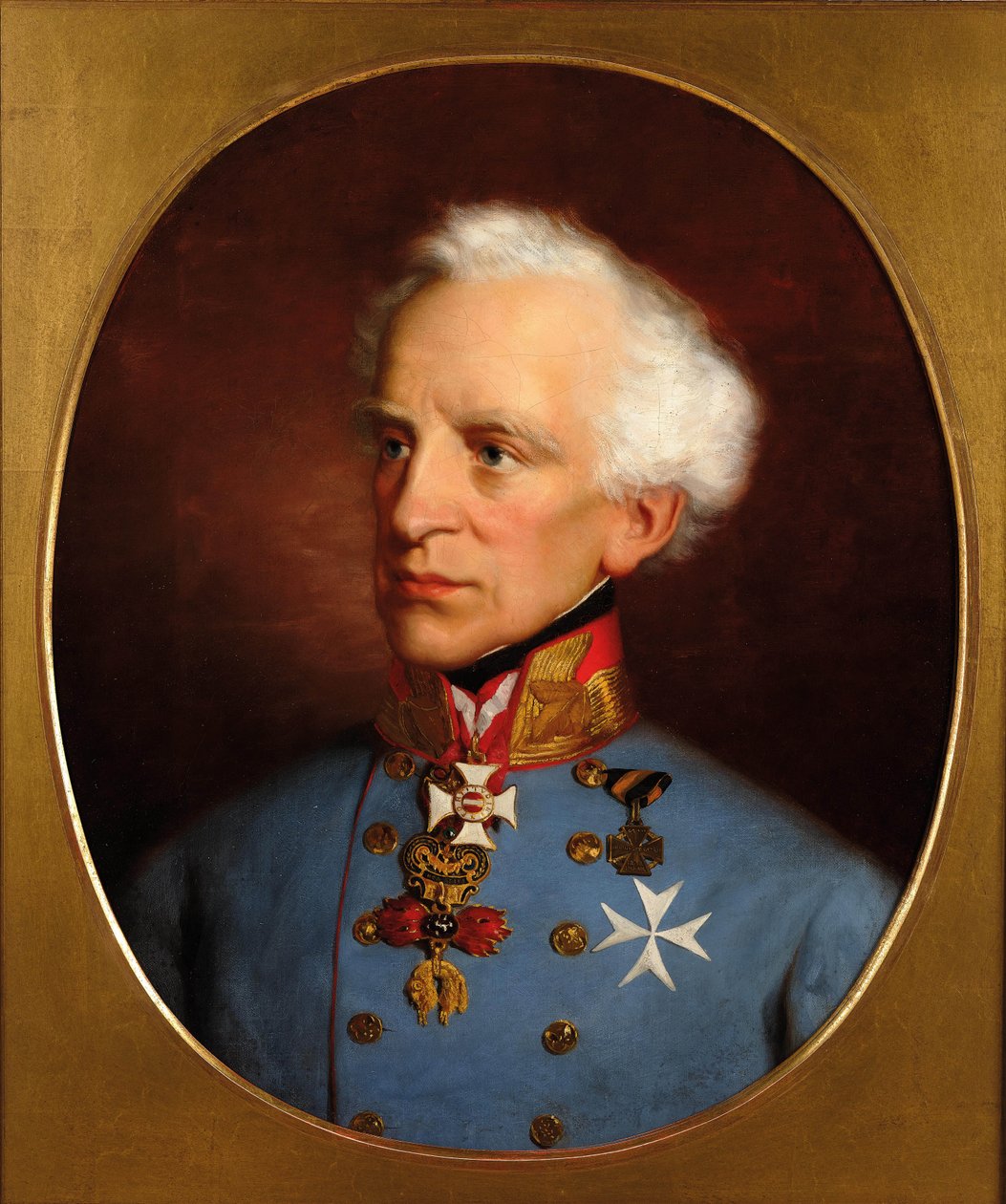 Kont Laval Graf Nugent von Westmeath 1777-1862. by Friedrich Ritter von Amerling