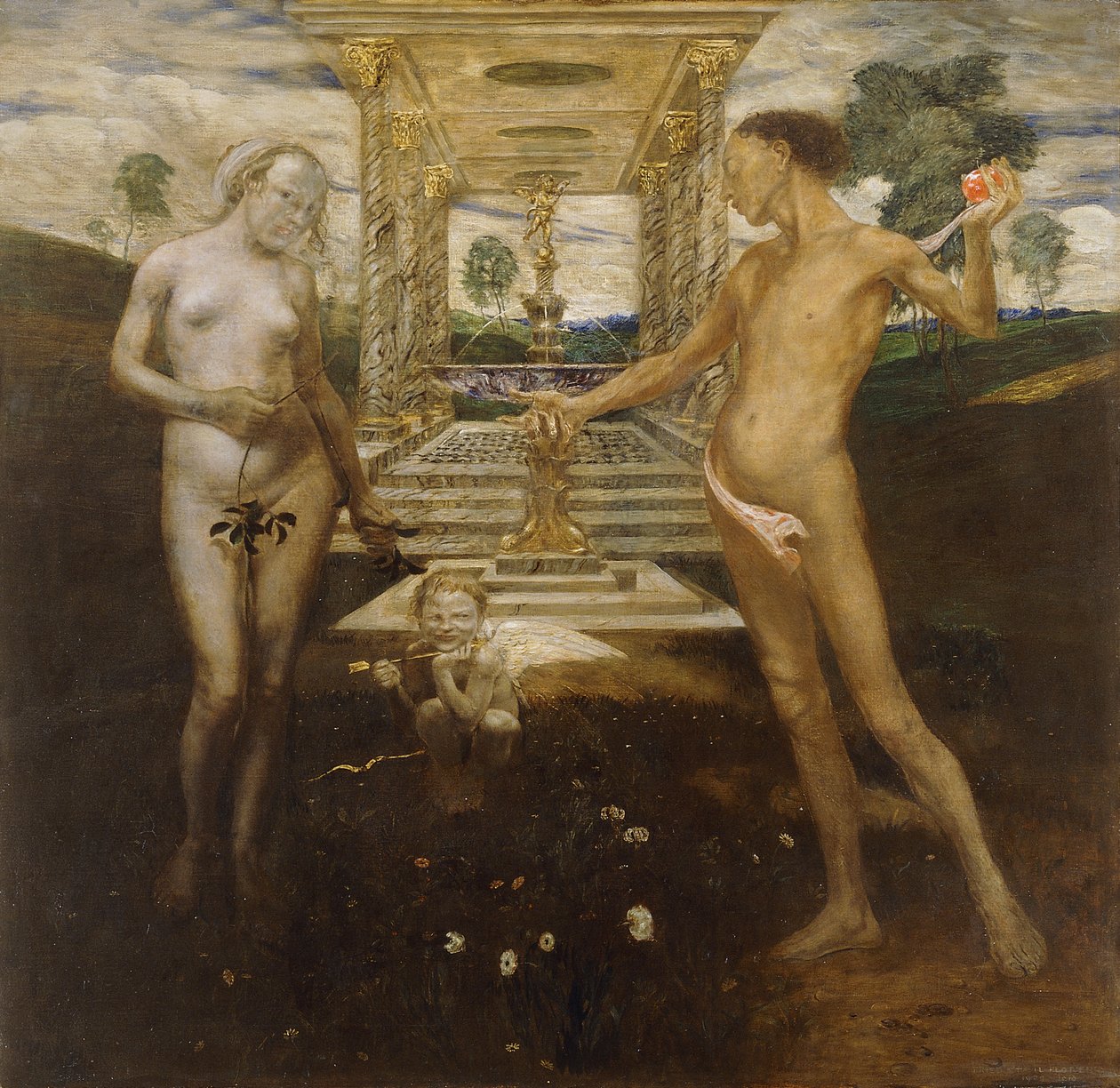 Adem ve Havva by Friedrich Stahl
