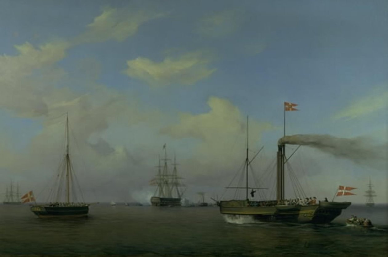Danimarka filosu Warnemünde rhed