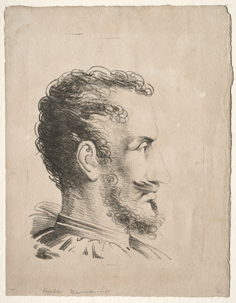 Profil Başkanı. by Friedrich Wilhelm Reuter