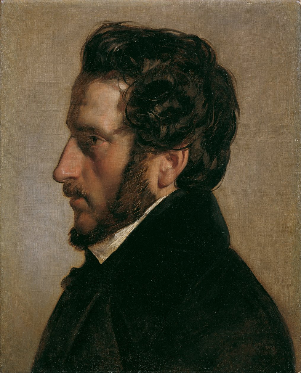 Ressam Friedrich Gauermann by Friedrich von Amerling