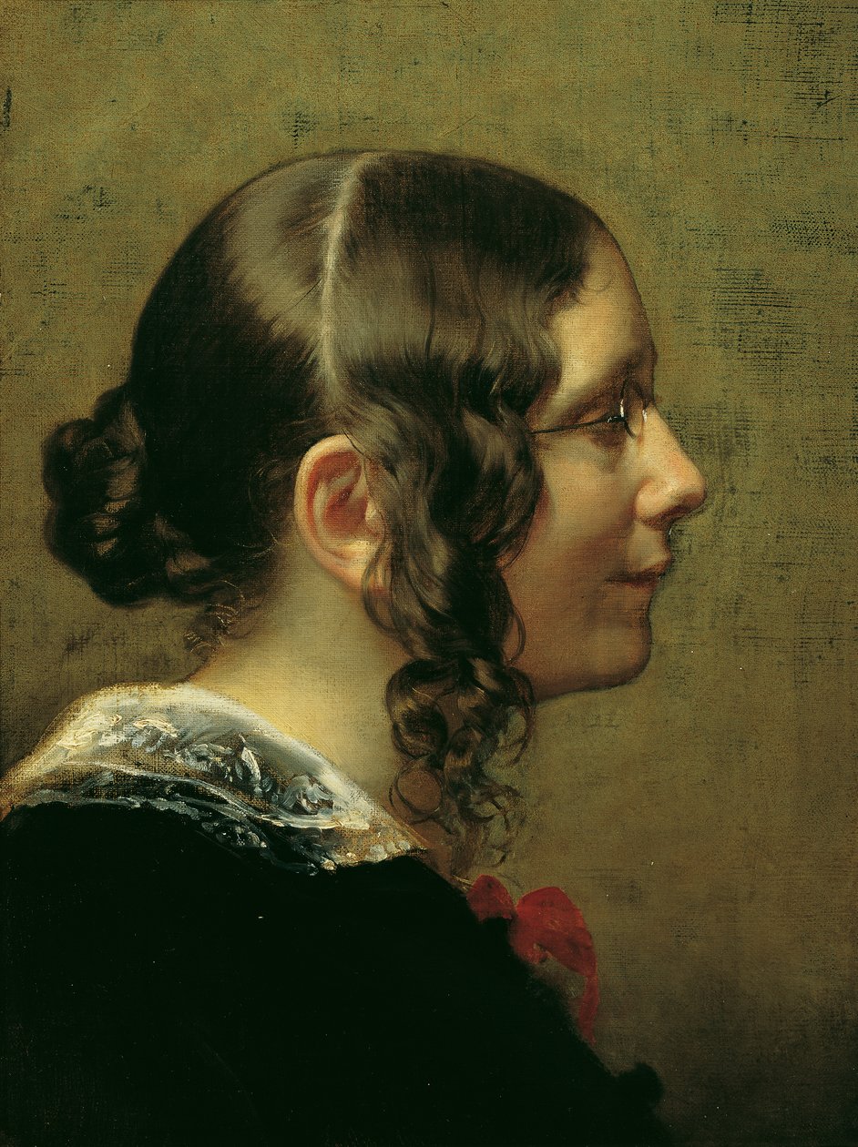 Luise Pfeiffer Nathusius by Friedrich von Amerling