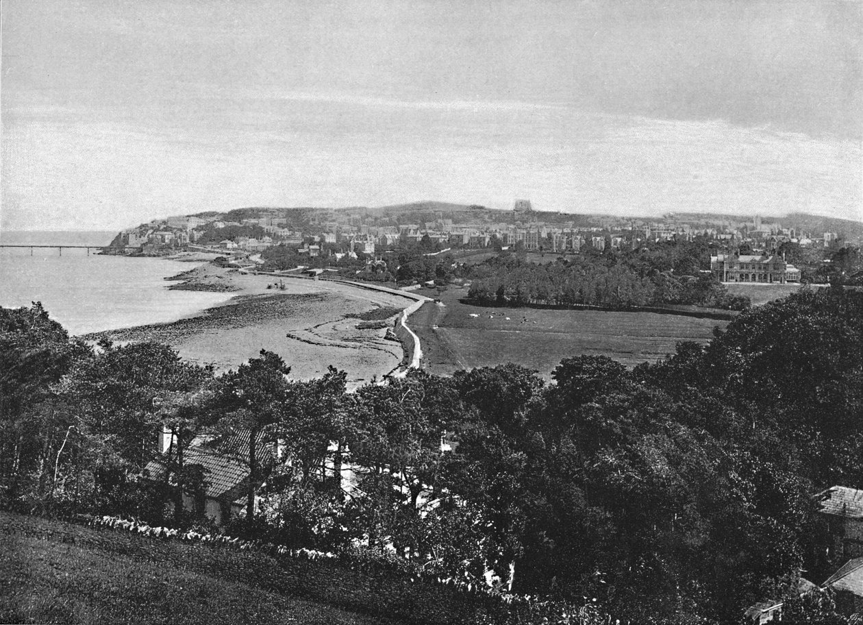 Clevedon, c1896 by Frith and Co