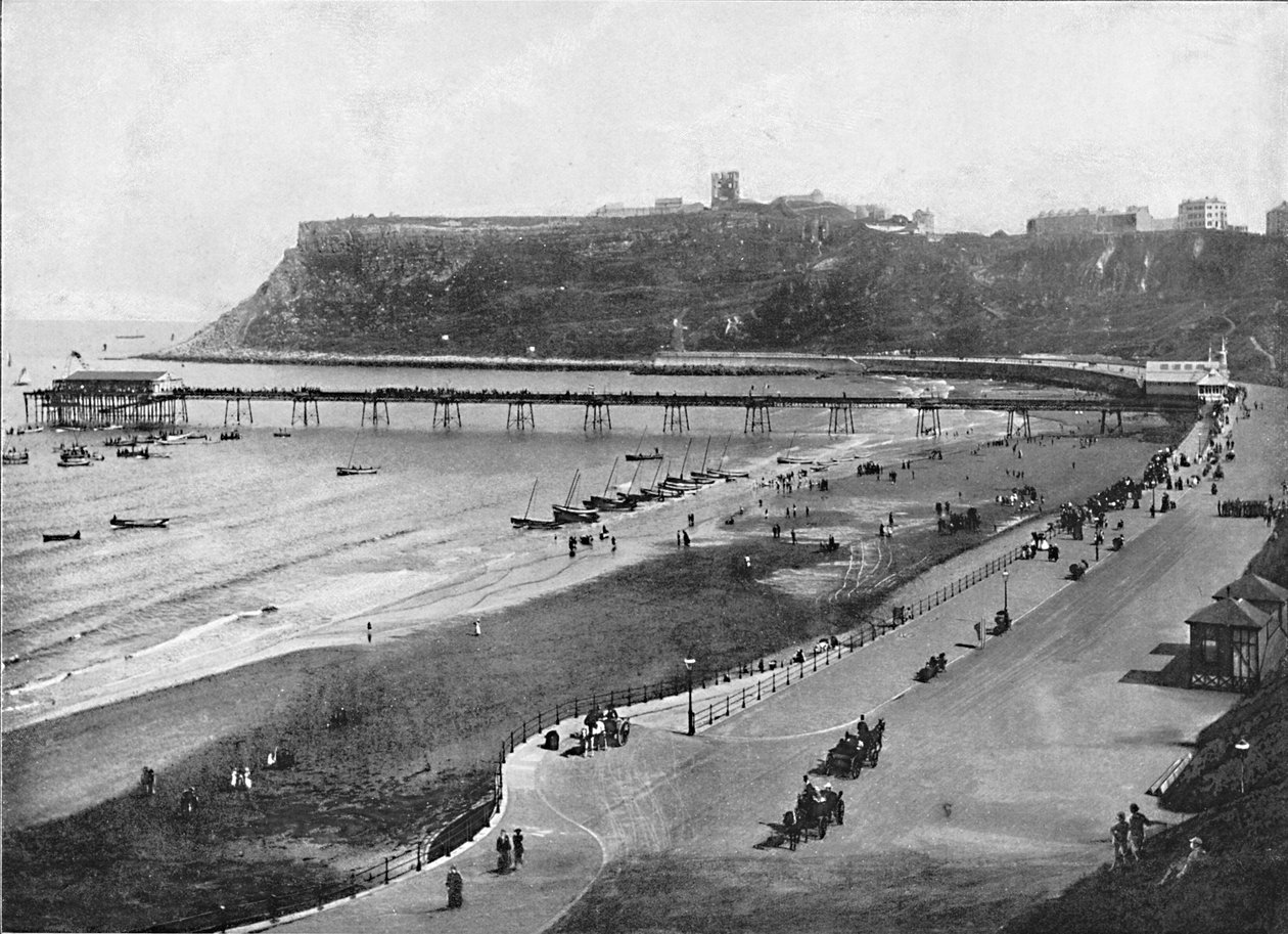 Scarborough: Kuzey Körfezi, c1896 by Frith and Co