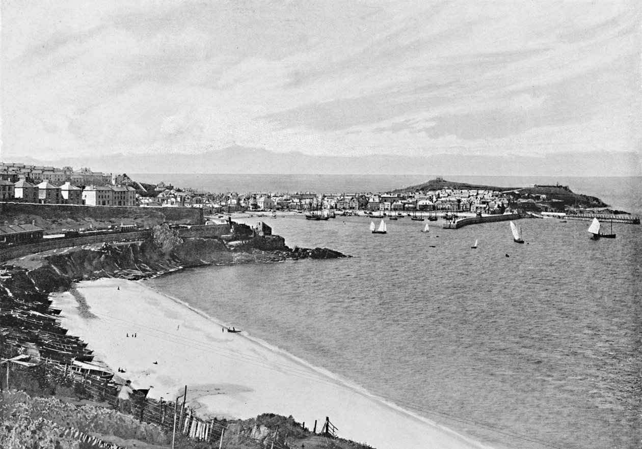 Aziz Ives, Cornwall, c1896 by Frith and Co