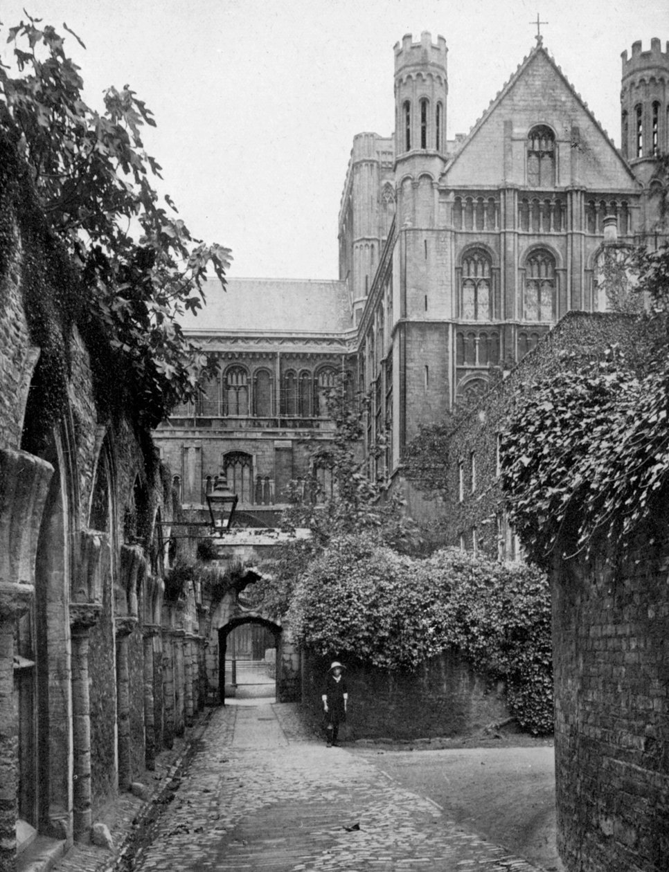 Adımlar, Peterborough Katedrali, Cambridgeshire, 1924-1926 by Frith and Co