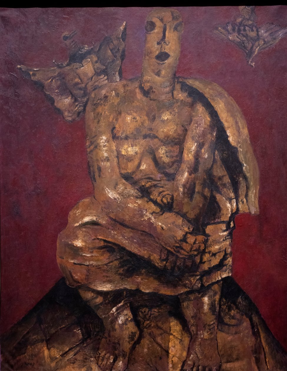 şarkı söyleyen heykel by Frits van den Berghe