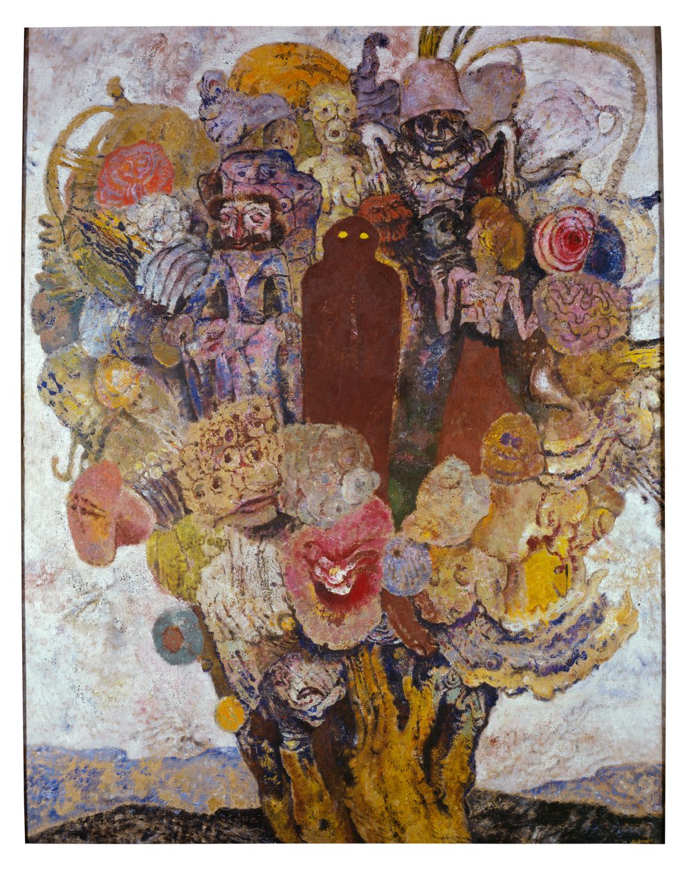 Çiçek Açmış Ağaç (tuval üzerine yağlı boya) by Frits van den Berghe