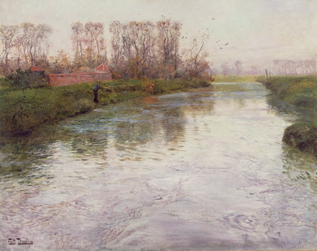 Akış, c.1890 by Frits Thaulow