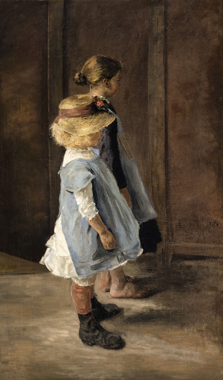 Çocuk çalışması by Fritz von Uhde