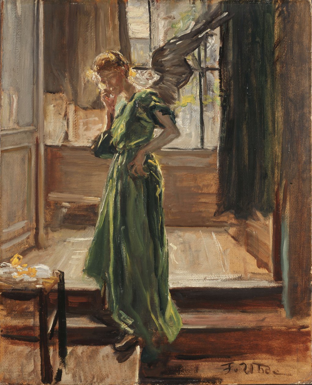 Model molası by Fritz von Uhde