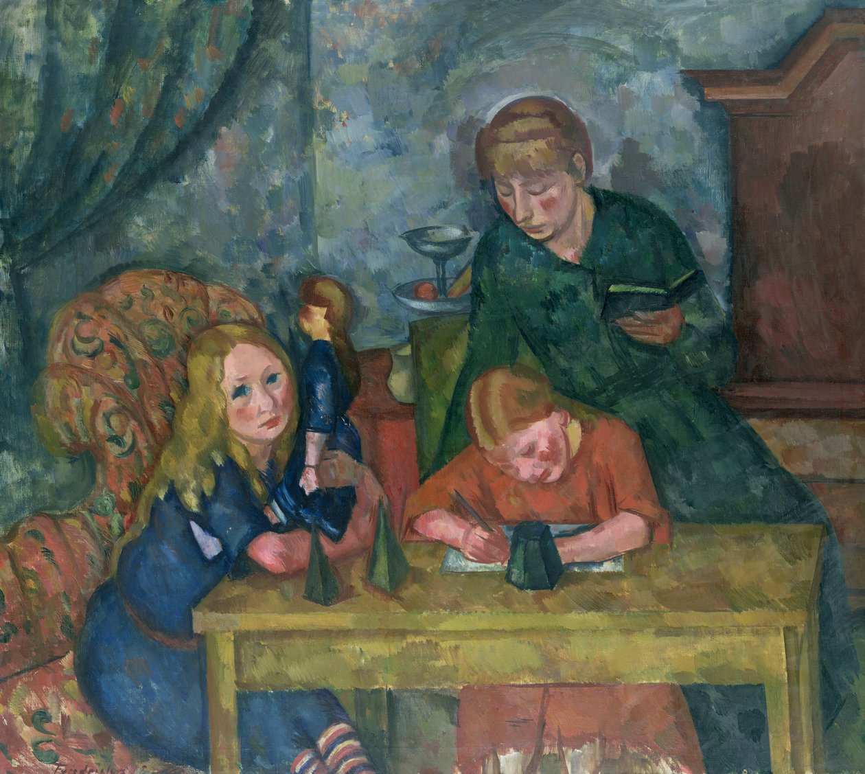 Çocuk Salonu by Fritz Friedrichs
