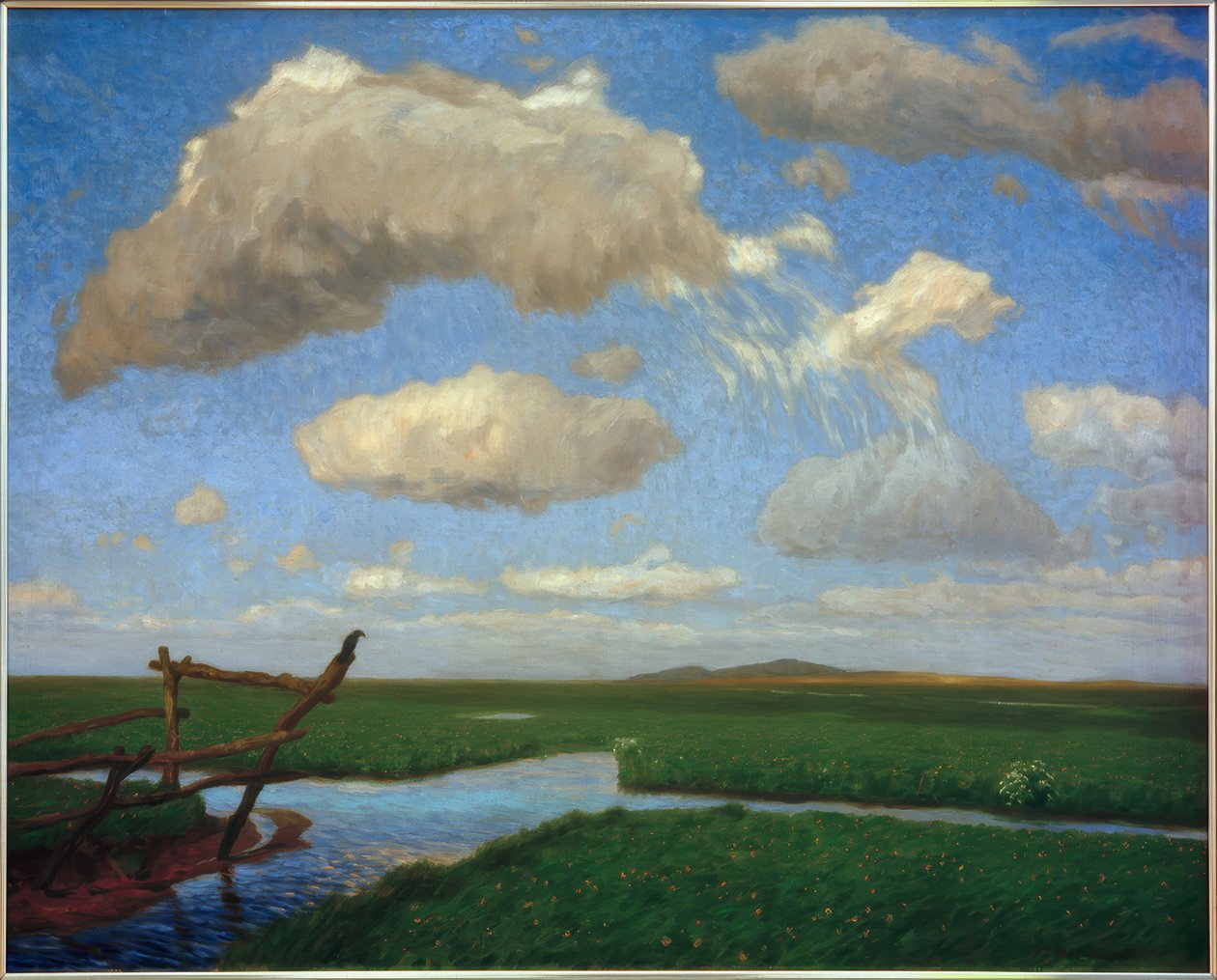Çayırlarda II by Fritz Overbeck