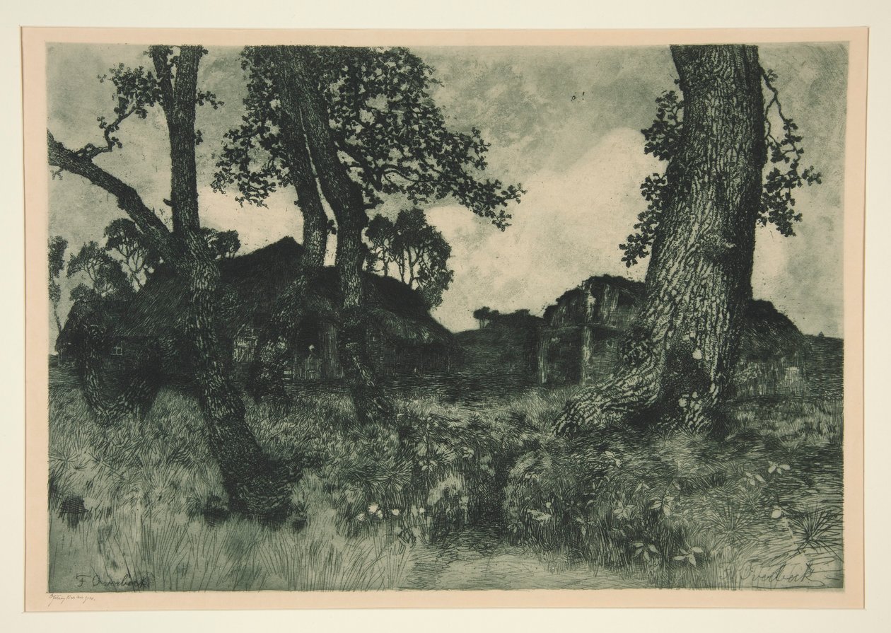 Eski Çiftlik Evi (Eski Kitapçık) by Fritz Overbeck