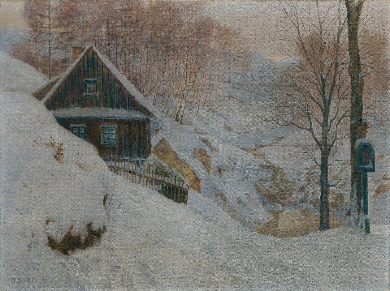 Franzensbad yakınlarındaki Seebachtal by Fritz Pontini