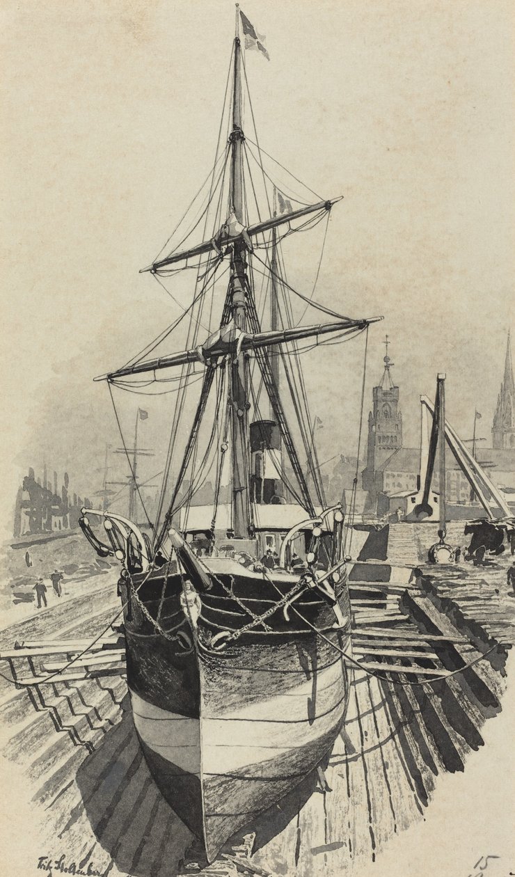 göçmen vapur by Fritz Stoltenberg