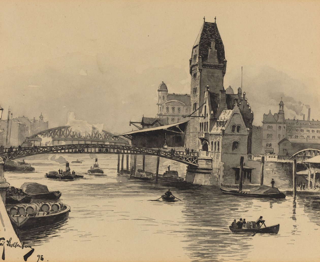 gümrük kanalı by Fritz Stoltenberg