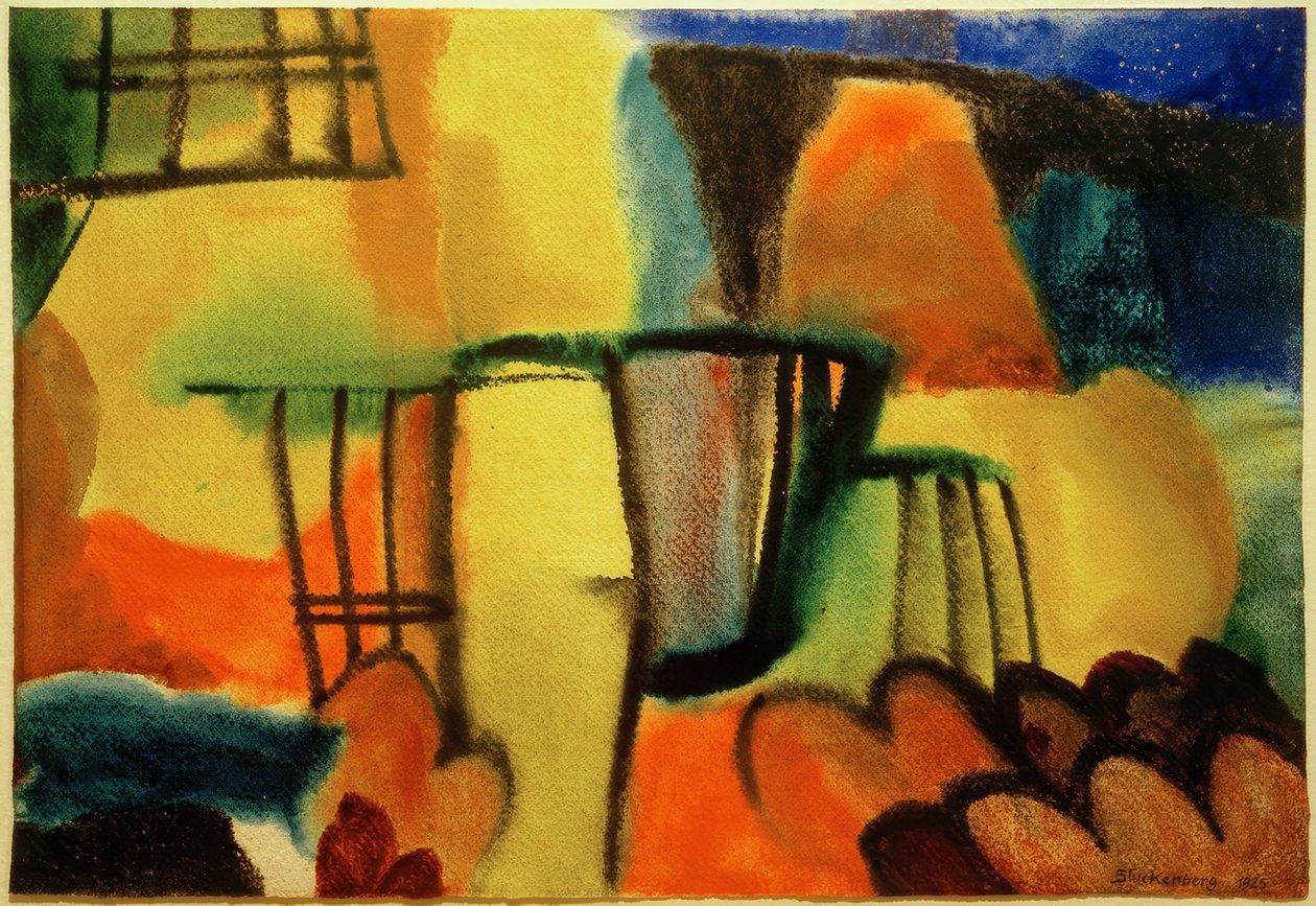 Renk kompozisyonu by Fritz Stuckenberg