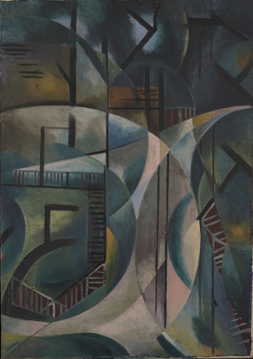 Parkta Manzara by Fritz Stuckenberg