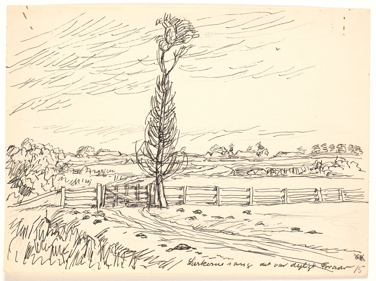 Tarlakuşları şarkı söyledi, çok güzeldi Bahar by Fritz Syberg