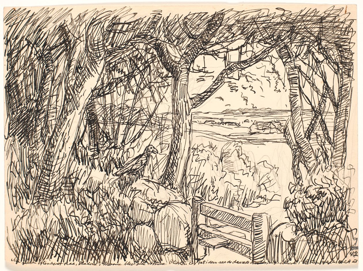 Şimdi sonbahar düştü ... by Fritz Syberg
