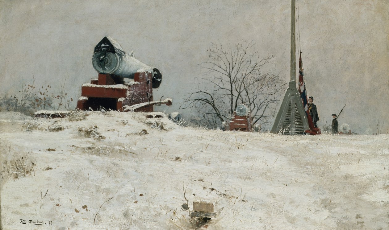 Akershus Kalesi by Fritz Thaulow
