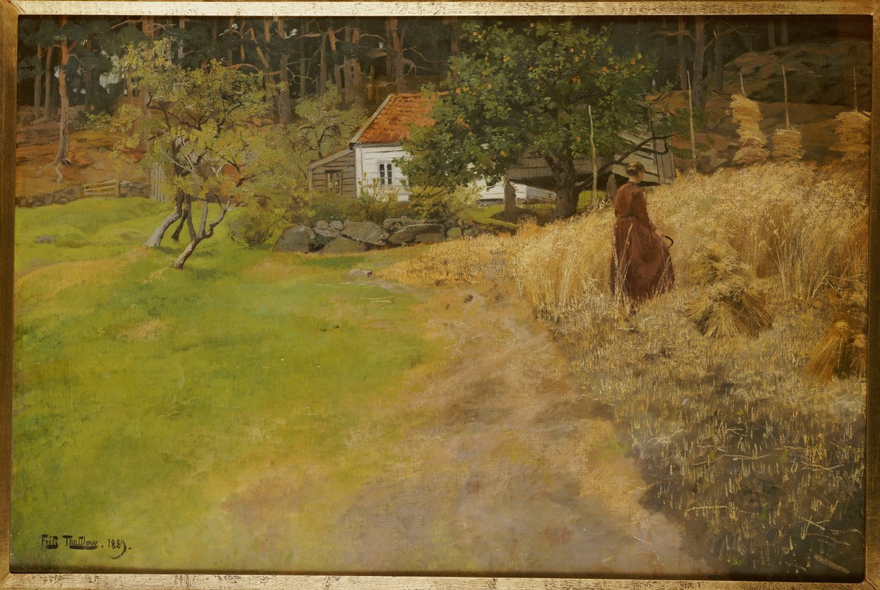 Samancılık, Stord, 1889 by Frits Thaulow