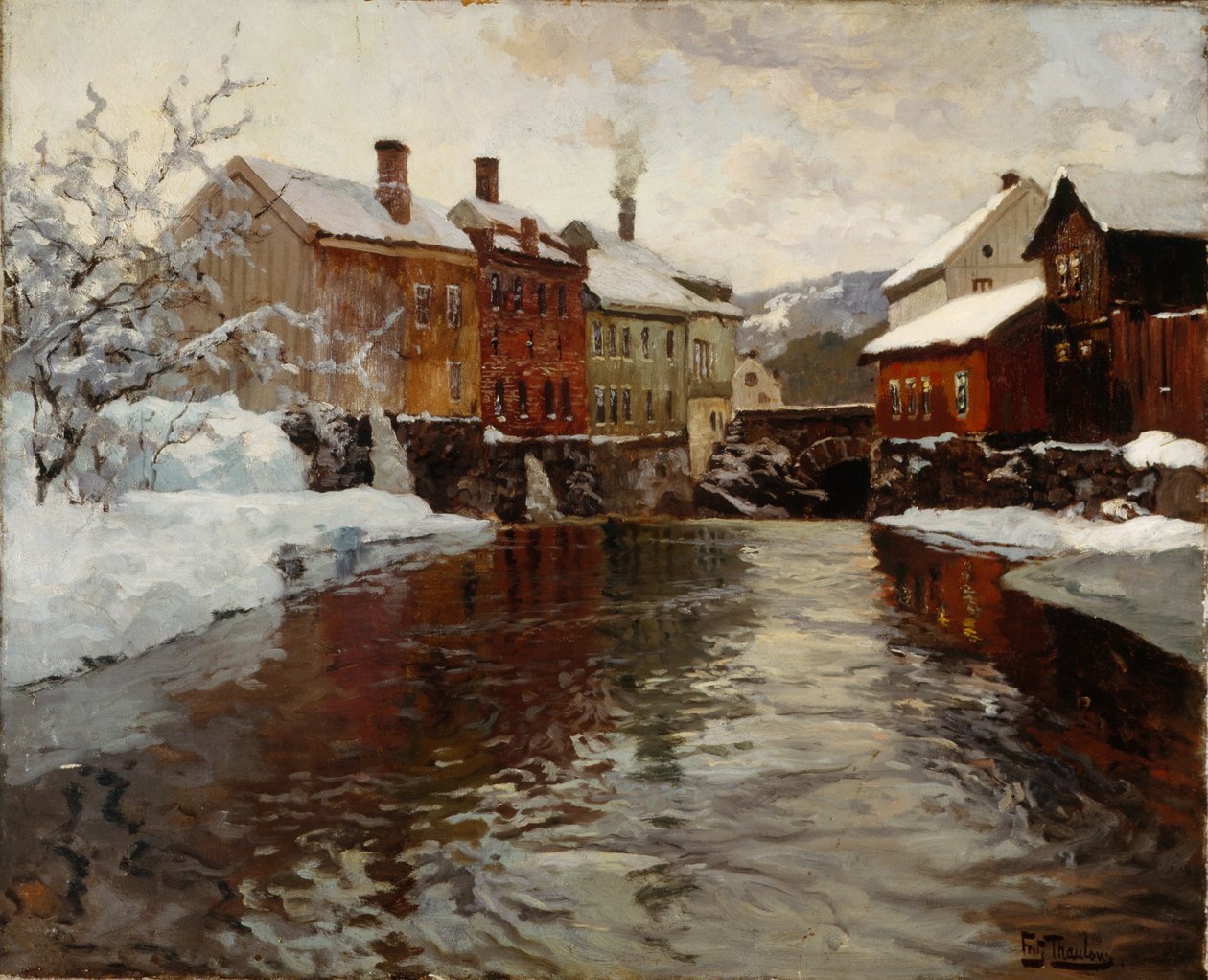 Başlık yok by Fritz Thaulow
