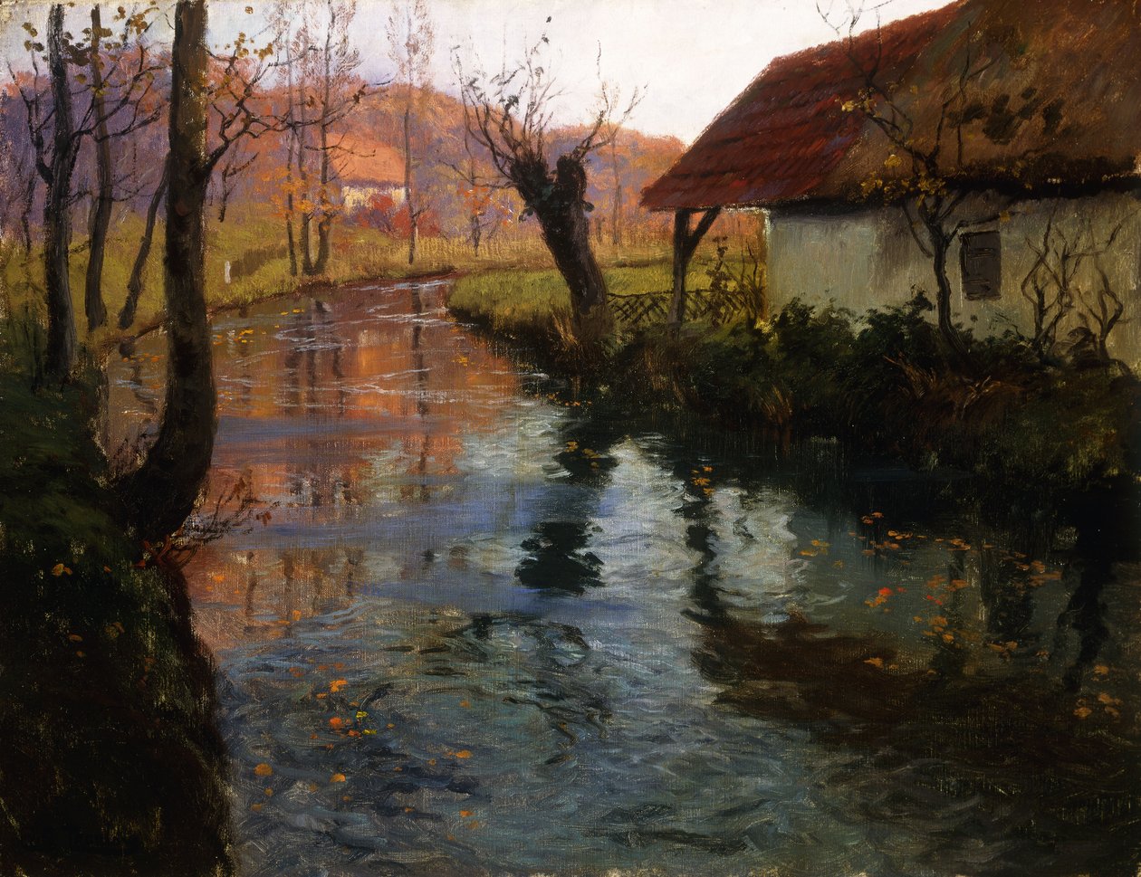 Değirmen Akışı by Frits Thaulow